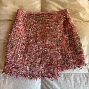 Forever 21 Pink Tweed Skirt